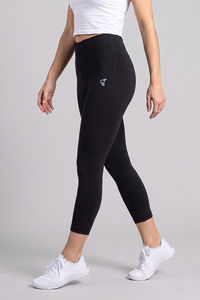 Zelocity Quick Dry Training Leggings - Black Beauty — thumbnail 3